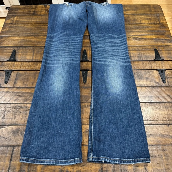 Buckle Black Fit No. 53 Malcesine Bootcut Stretch Jeans Denim Distressed 26x34 - Picture 7 of 16